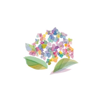 Tattly Temporary Tattoo Pair- Hydrangea