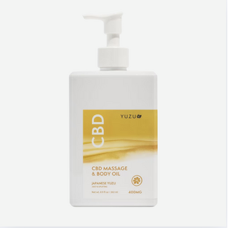 CBD Massage Body Oil - Japanese Yuzu