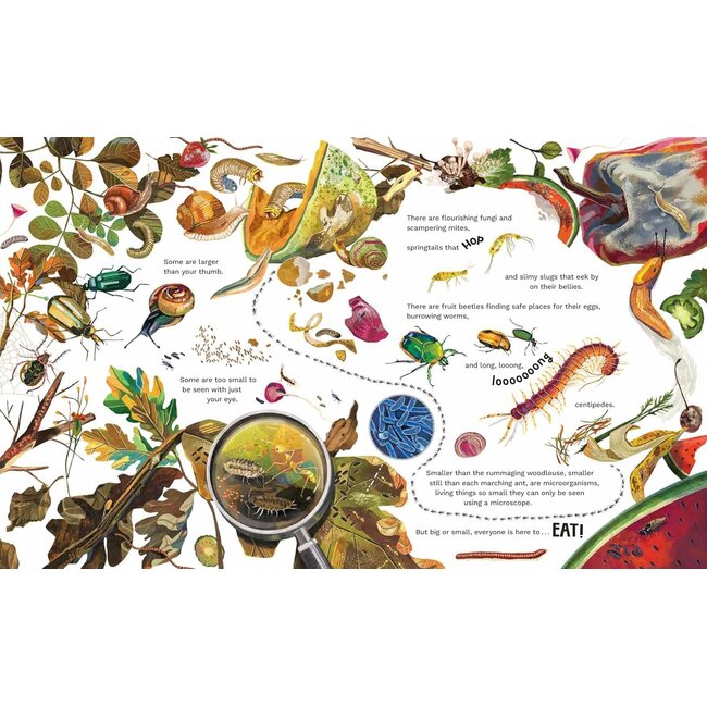 Inside the Compost Bin