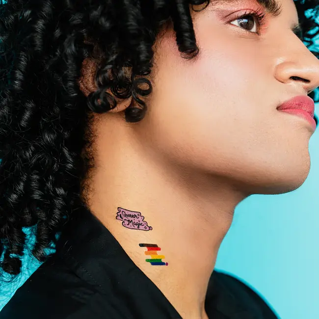 Tattly Temporary Tattoo Sheet - Inclusive Pride