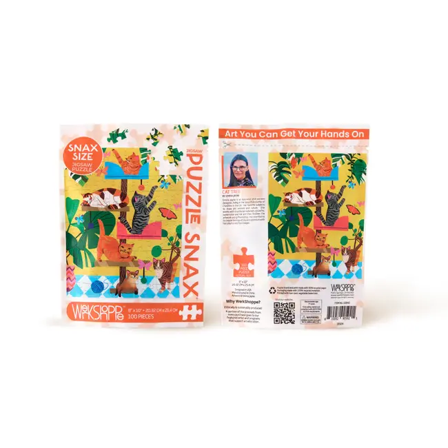 Cat Tree Puzzle Snax 100 Piece