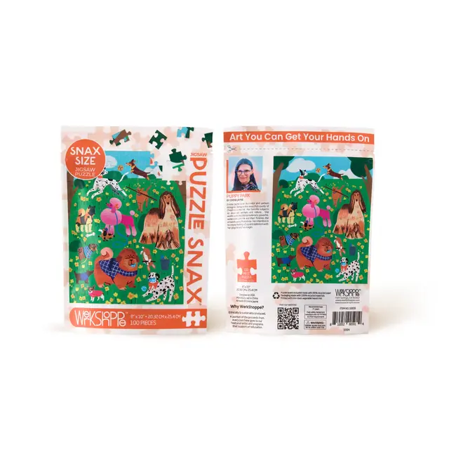 Puppy Park Puzzle Snax 100 Piece