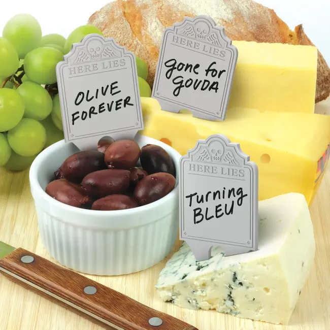 Grave Markers Reusable Food Signs
