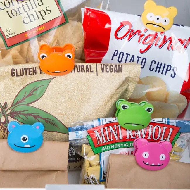 Bag Clips - Crazy Monsters