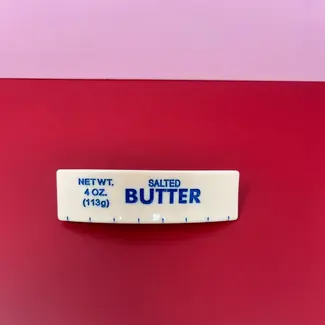 Salted Yellow Butter French Barrette