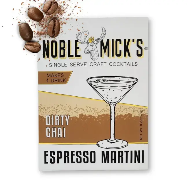 Dirty Chai Espresso Martini Single Serve Cocktail Mix