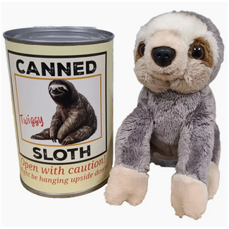 Twiggy the Canned Sloth