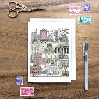 Papermill Creative Downtown Raleigh NC Notecard