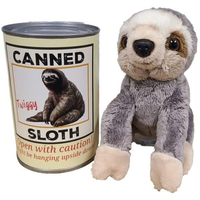 Twiggy the Canned Sloth