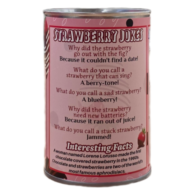 Canned Chocolate Covered Strawberry