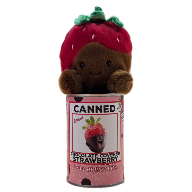 Canned Chocolate Covered Strawberry