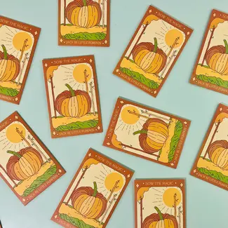 Sow the Magic Tarot Garden + Gift Seed Packet - Jack Be Little Pumpkin