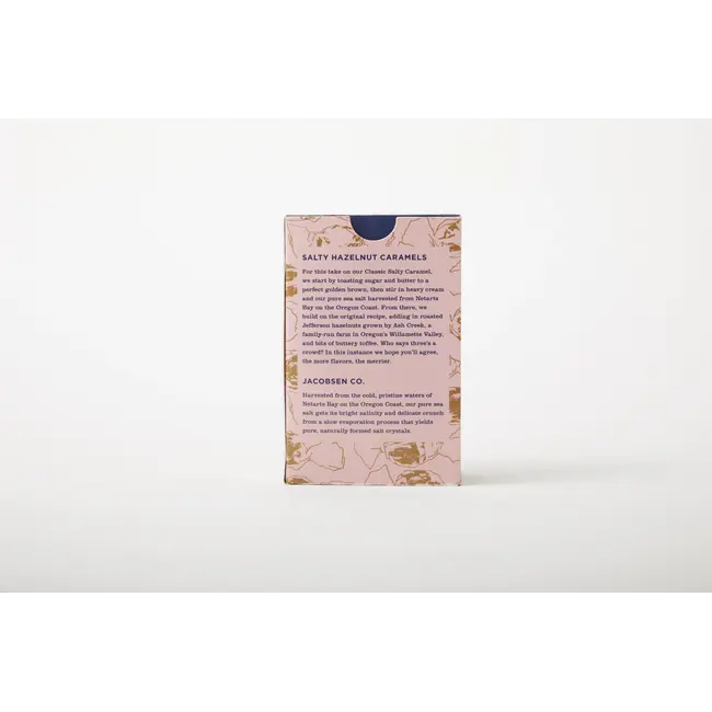 Salty Hazelnut Caramels
