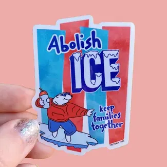 Abolish Ice Sticker