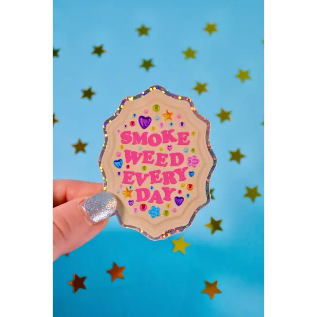Smoke Weed Every Day Sticker