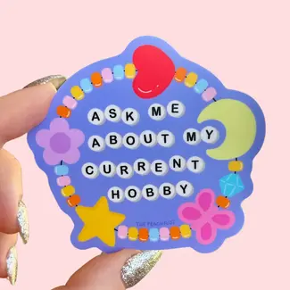 Ask Me About My Hobby Sticker