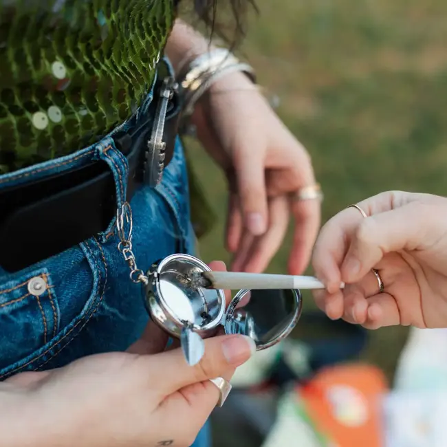 Pony Ash Tray Keychain