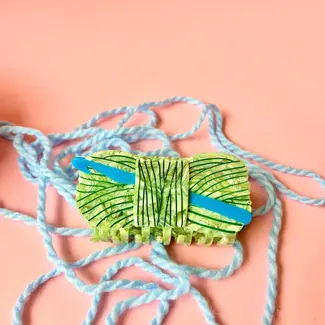 Crochet Yarn Hair Claw