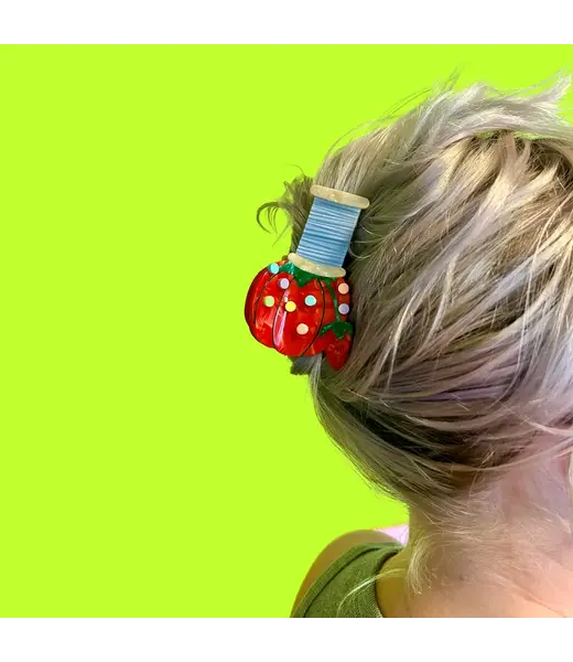 Pin Cushion Hair Claw