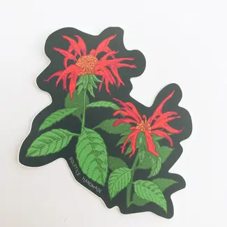 Solstice Handmade Bee Balm Sticker