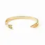 Sally Fish Cuff Bracelet Brass