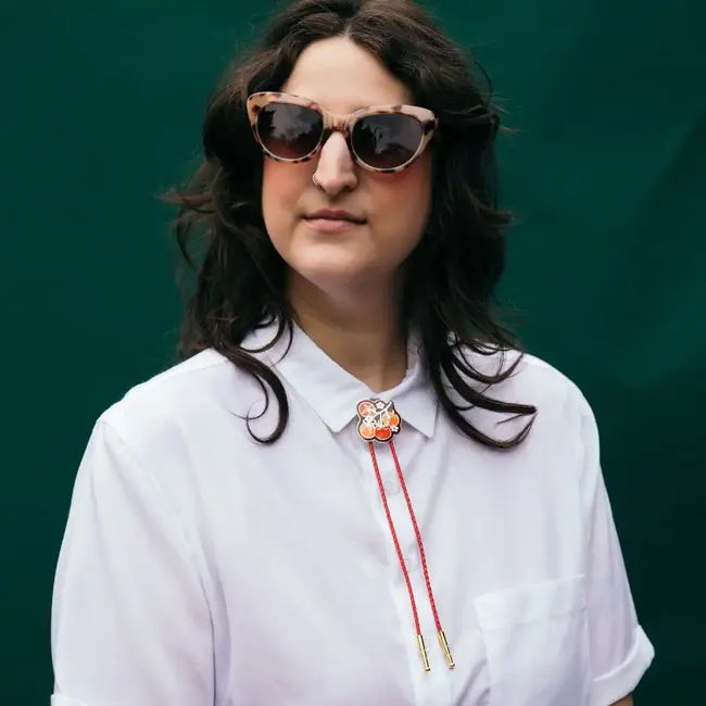 Bolo Tie w/Crush Tomato