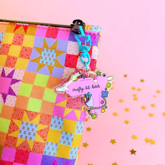 Crafty Lil Bitch Keychain