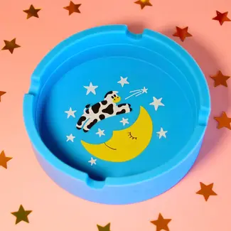 Cow Jumped Over the Moon Ash Tray