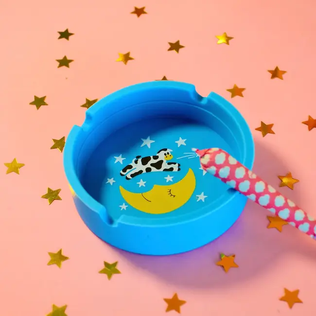 Cow Jumped Over the Moon Ash Tray