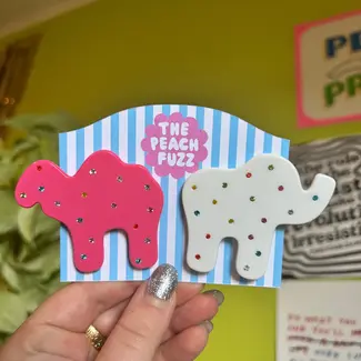 Animal Cracker Hair Clip Set