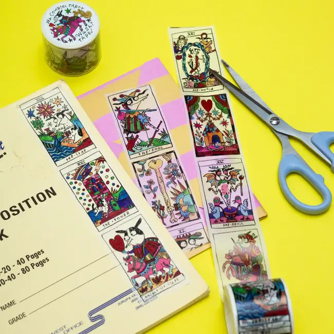 Cowgirl Tarot Washi Tape