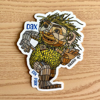 Goose Designworks Dix Park Troll Sticker - Dax