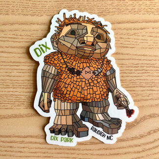 Goose Designworks Dix Park Troll Sticker - Dix