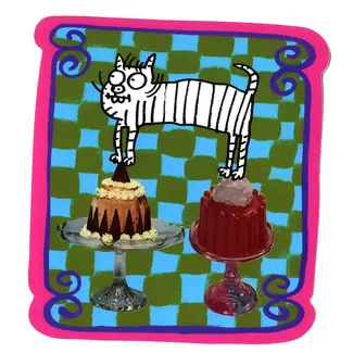 Balancing Act Sticker