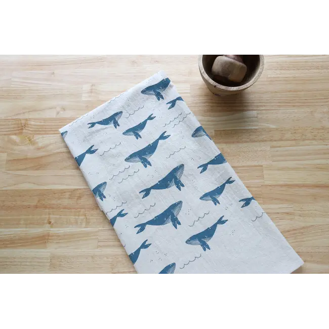 The High Fiber The High Fiber Towel - Whale