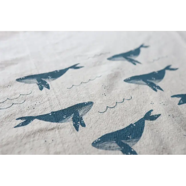 The High Fiber The High Fiber Towel - Whale