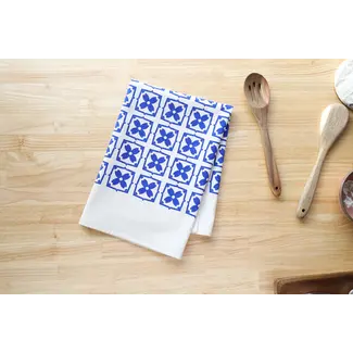 The High Fiber The High Fiber Towel - New Blue Floral