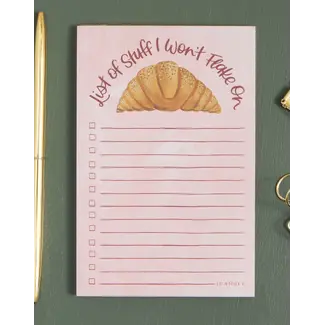 Flaky Croissant To Do Notepad
