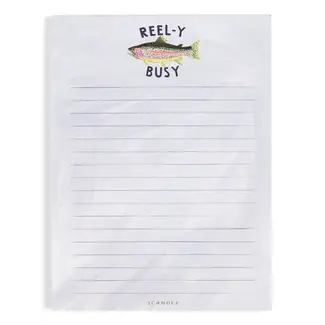 Reel-y Busy Fish Notepad