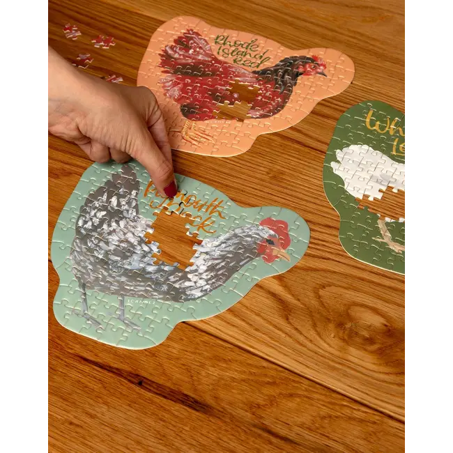 Chicken Meadows 100 Piece Puzzles (Set of 3)