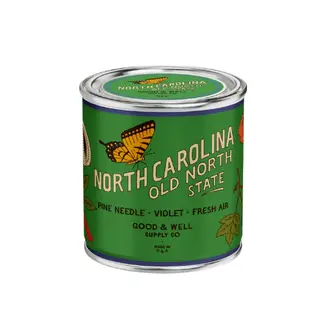 North Carolina Soy Candle