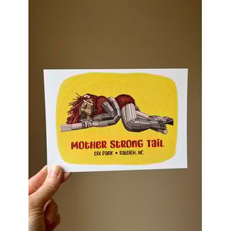 Goose Designworks Mother Strong Tail Troll Postcard 5x7