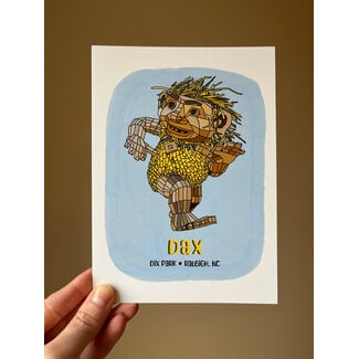 Goose Designworks Dax Troll Postcard 5x7