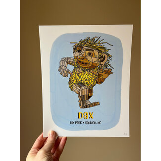 Goose Designworks Dax Troll Art Print 8x10
