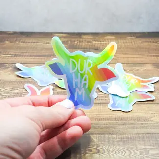 Little L Designs Durham Bull Sticker