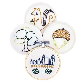 Craft Habit Embroidery Kit - City of Oaks