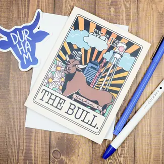 Little L Designs The Bull Durham Tarot Greeting Card
