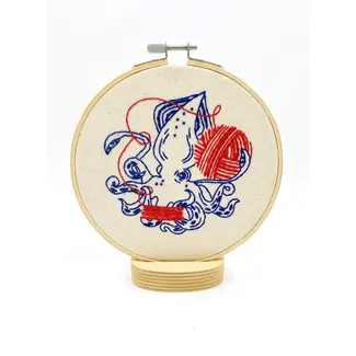 Embroidery Kit - Squid Balling Yarn