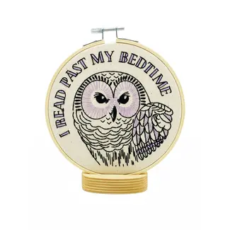 Embroidery Kit - I Read Past My Bedtime