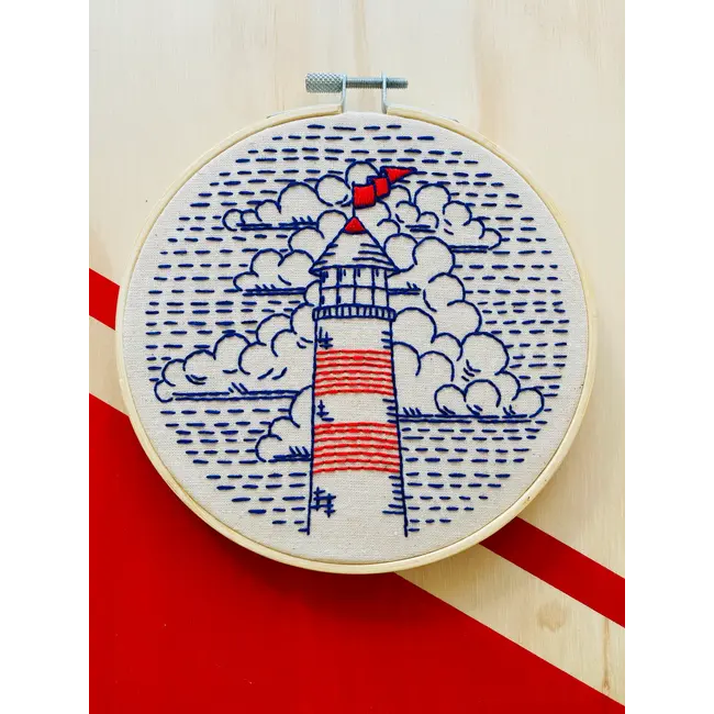 Embroidery Kit - Lighthouse